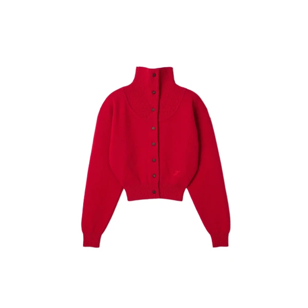 The Pelota Cardigan in Red