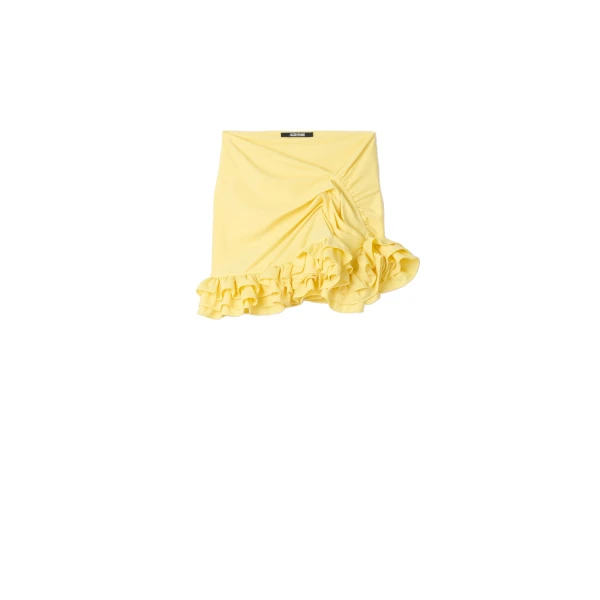 The Playa Mini Skirt in Yellow