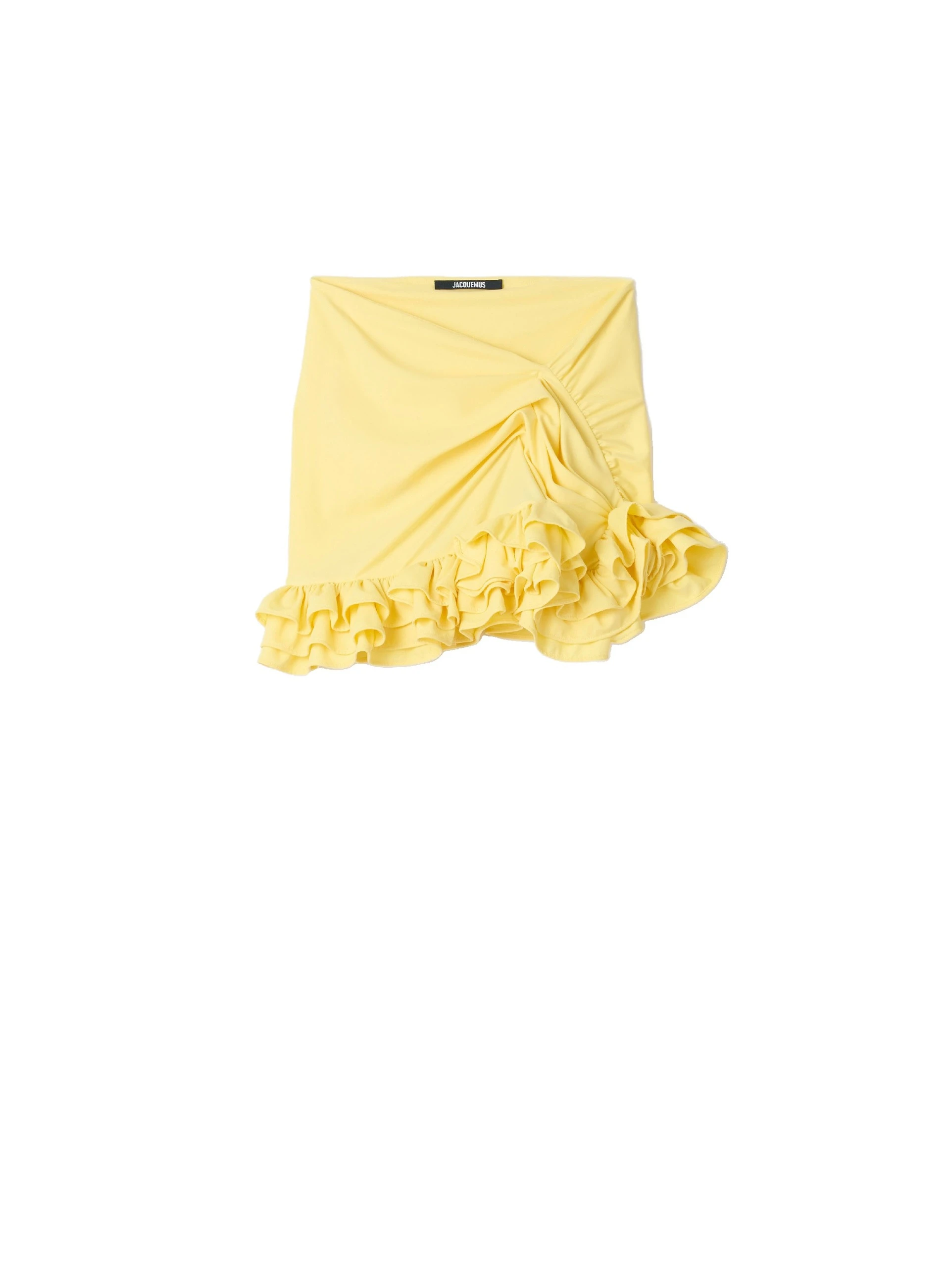 Jacquemus-The-Playa-Mini-Skirt-in-Yellow-coveti-white Jacquemus Playa Mini Skirt