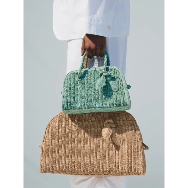 beige Jacquemus tote bag