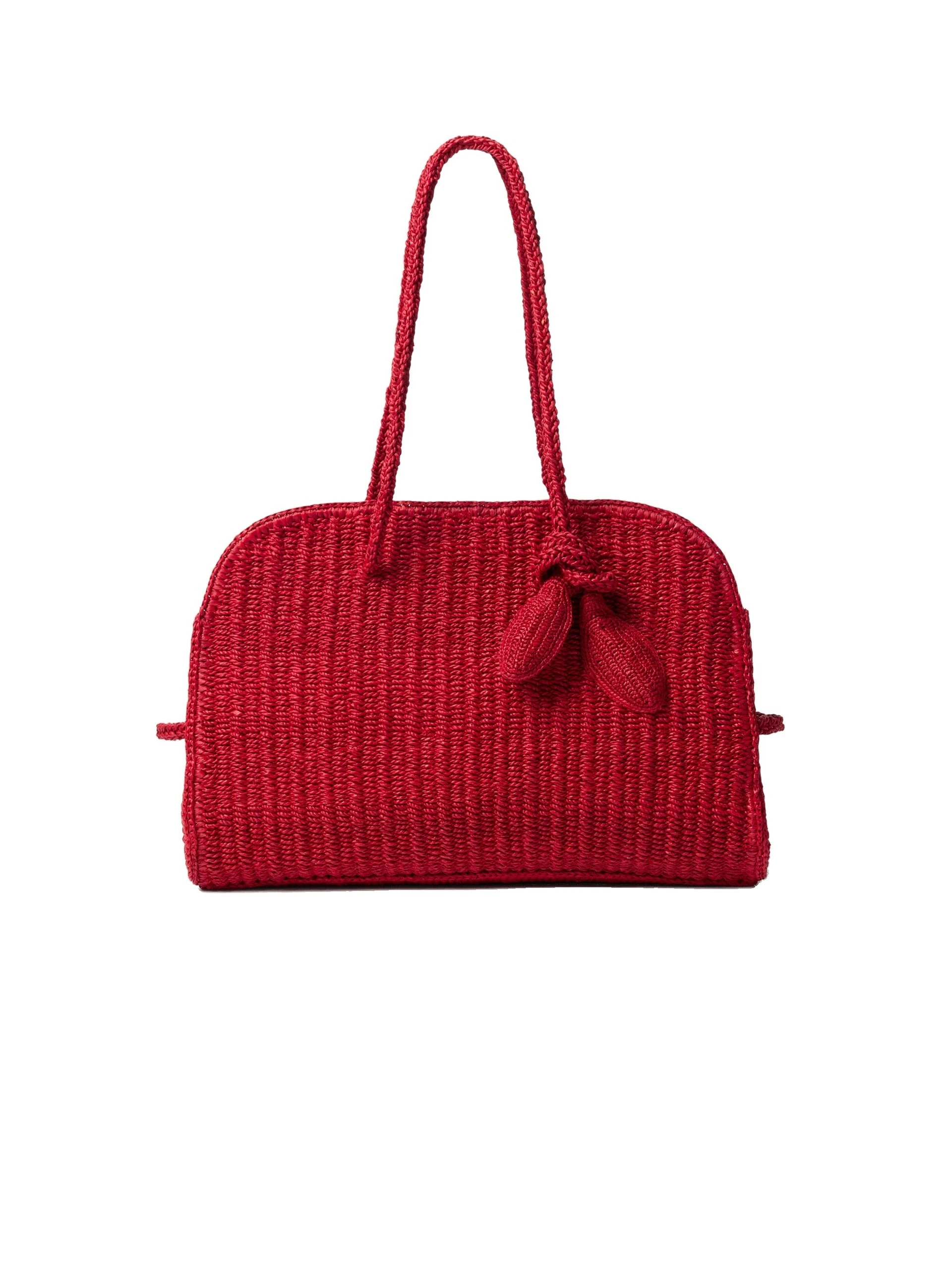 Jacquemus-The-Raffia-Turismo-Bag-in-Red-coveti-white Jacquemus Raffia Turismo Bag