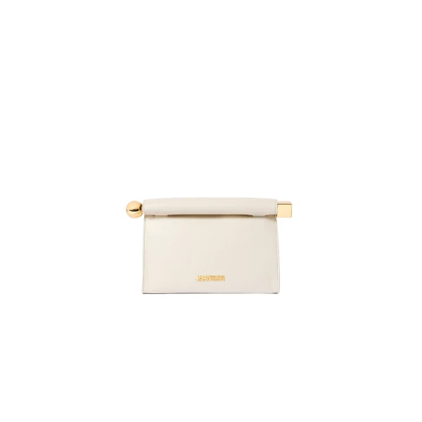 The Rond Carre Bag in Light Ivory
