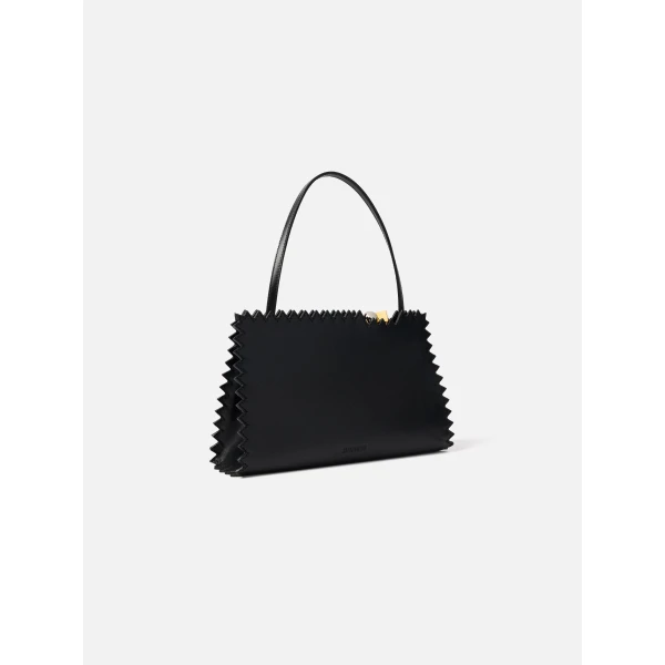 calf leather shoulder bag