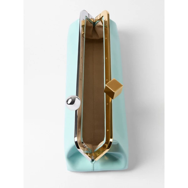calf leather clutch