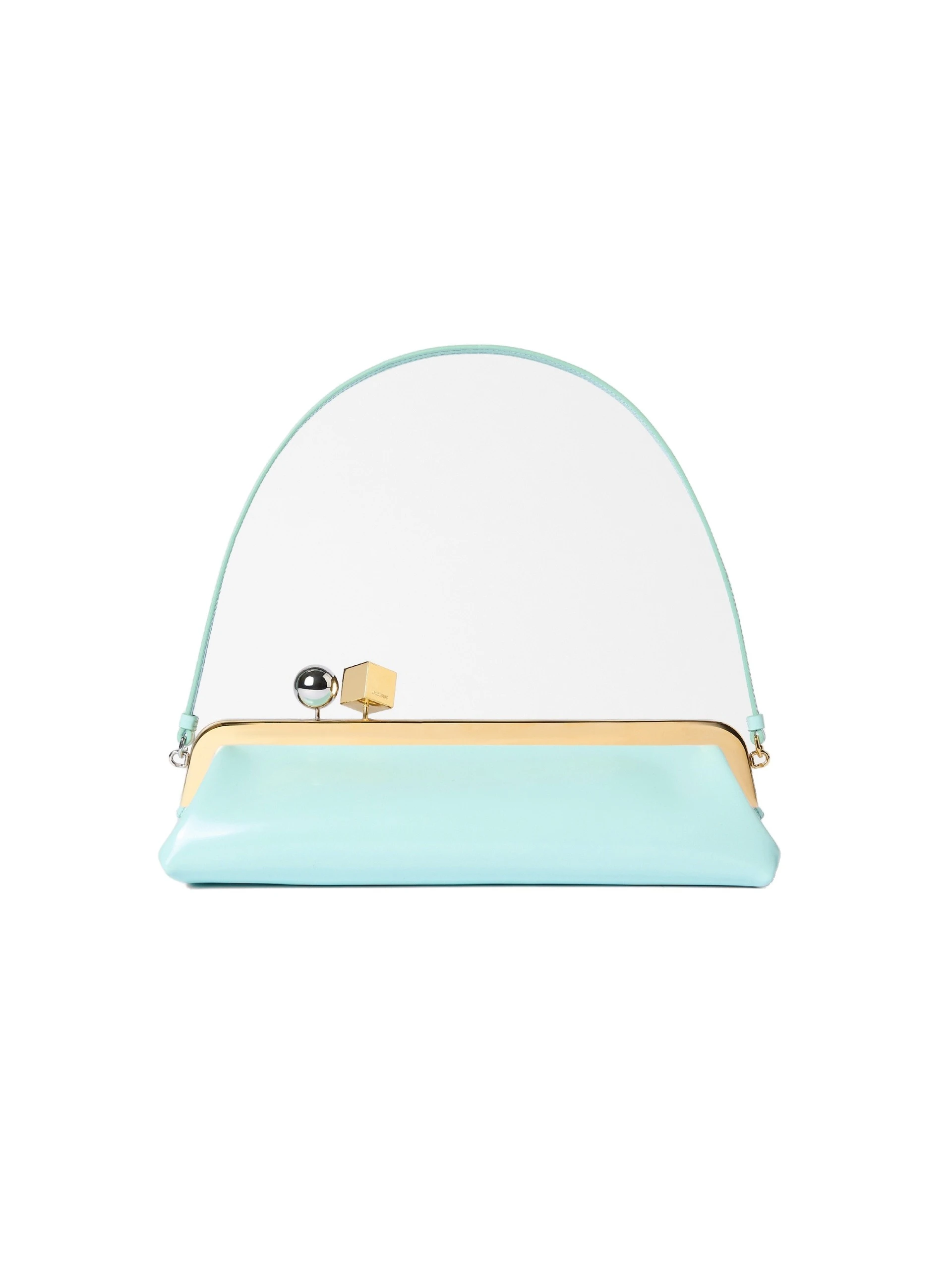 Jacquemus-The-Salon-Clutch-in-Aqua-coveti-white Jacquemus Salon Clutch