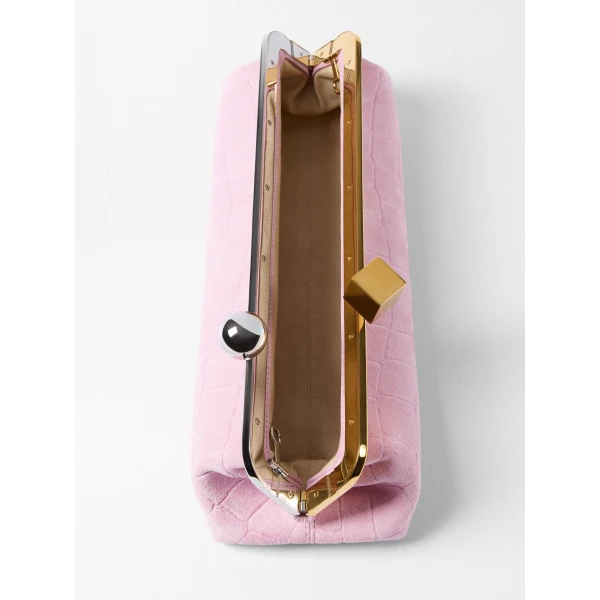 calf leather clutch