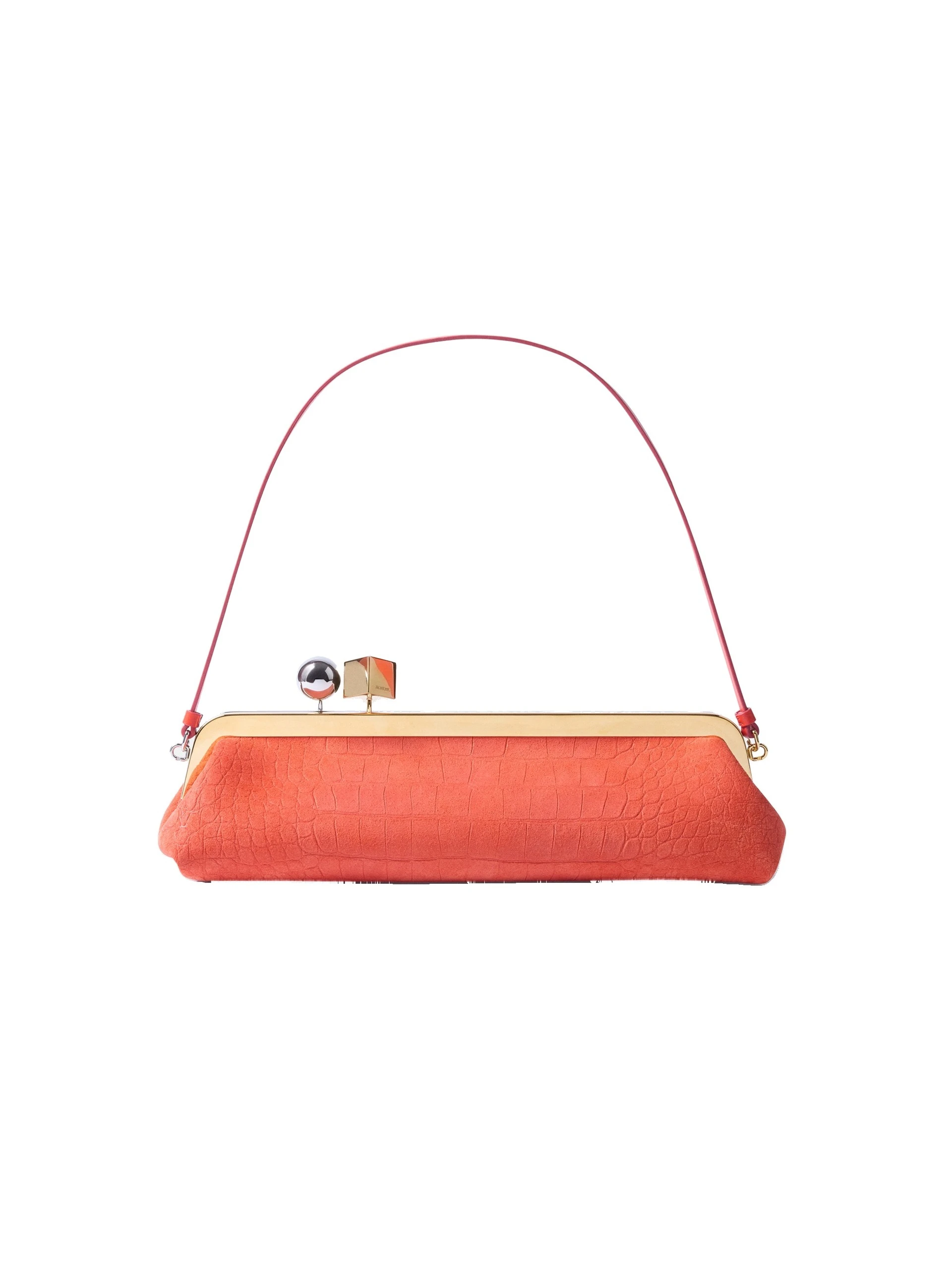 Jacquemus-The-Salon-Clutch-in-Red-Orange-coveti-white Jacquemus Salon Clutch