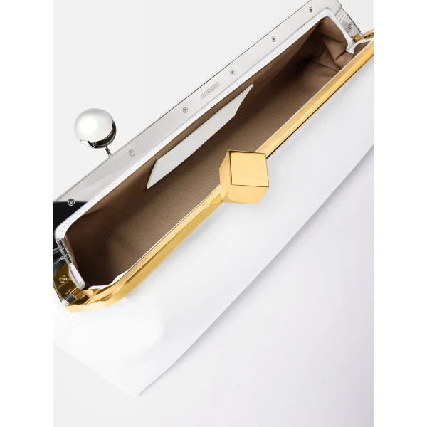 calf leather clutch
