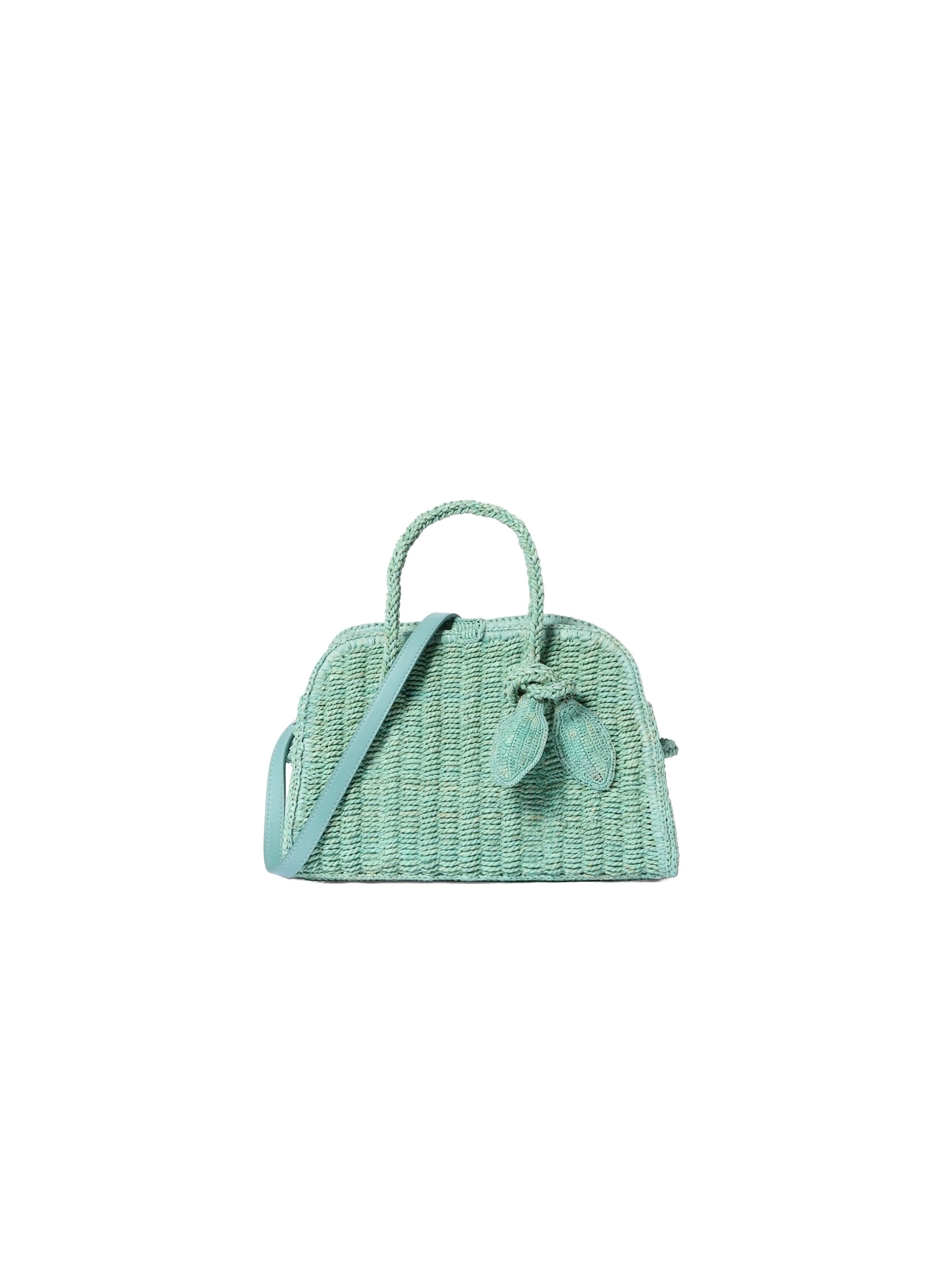 Jacquemus-The-Small-Raffia-Turismo-Bag-in-Turquoise-coveti-white Jacquemus Small Raffia Turismo Bag