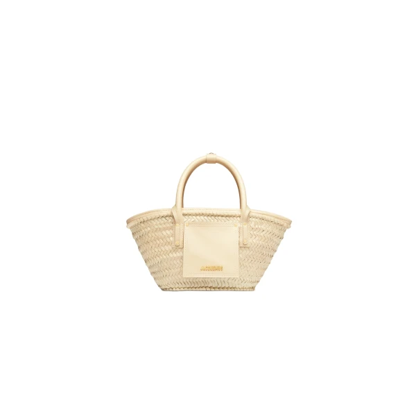 The Small Soli Basket in Ivory