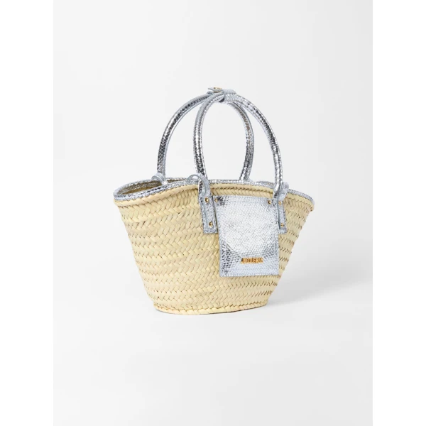 silver Jacquemus tote bag