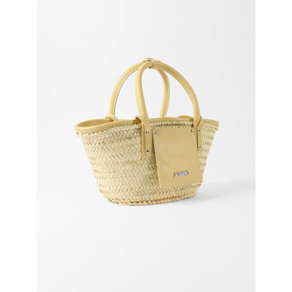 jondal pale yellow Jacquemus tote bag