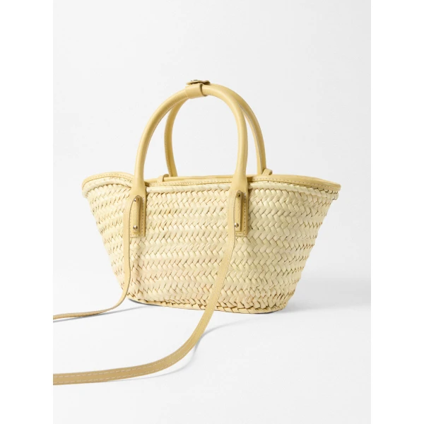 yellow tote bag