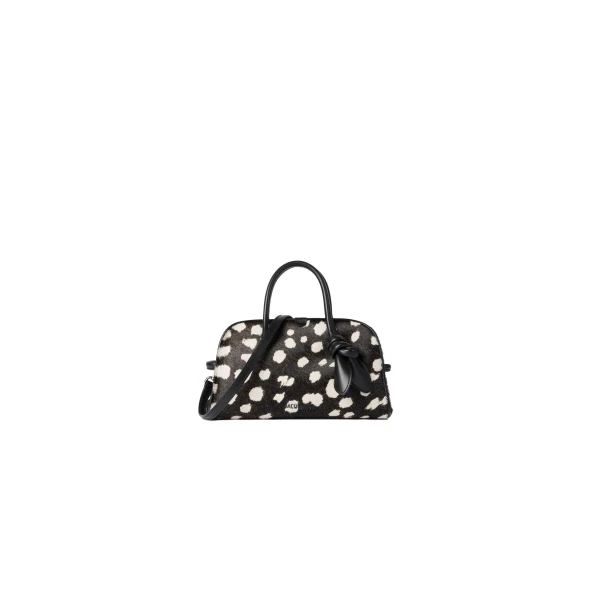 The Small Turismo Bag in Black and White