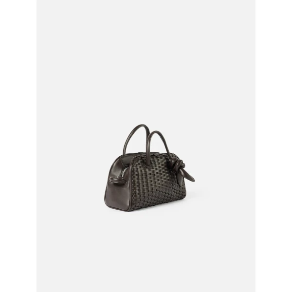 brown tote bag