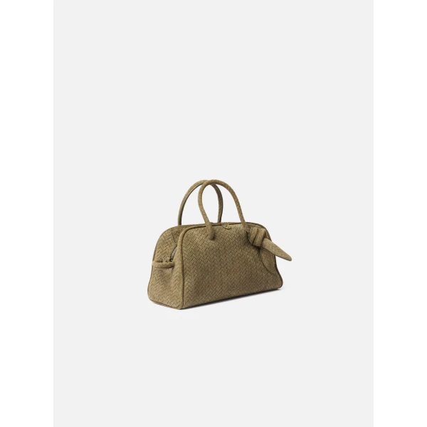 khaki Jacquemus tote bag