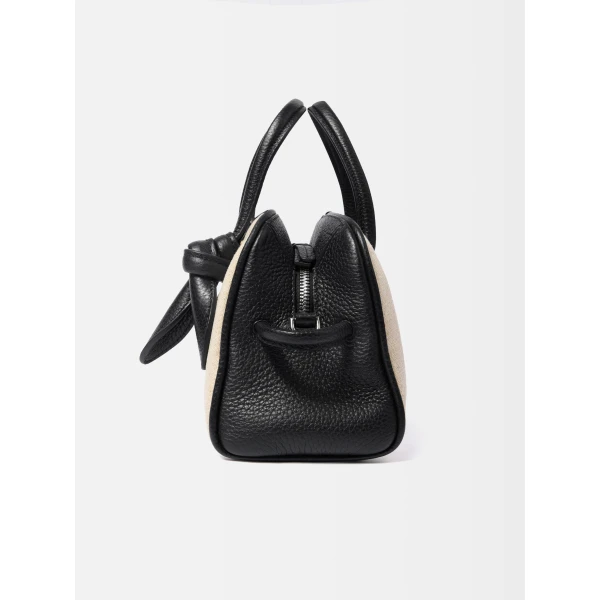 beige tote bag