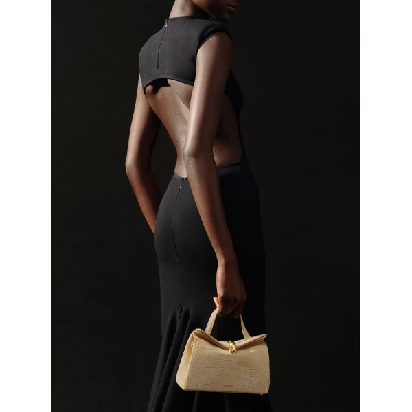 beige Jacquemus shoulder bag