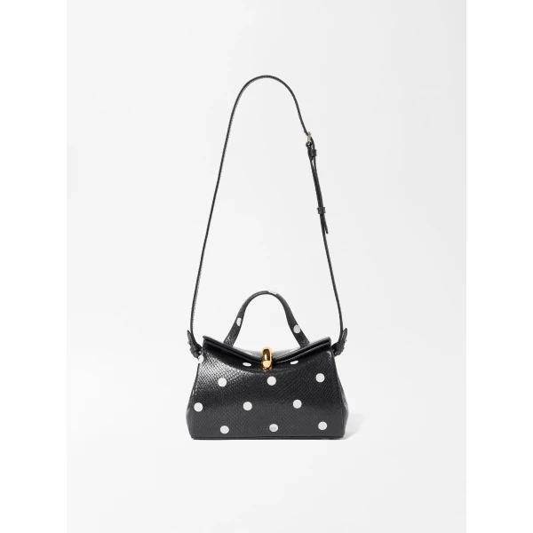 black shoulder bag