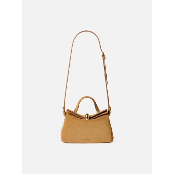 calf leather shoulder bag