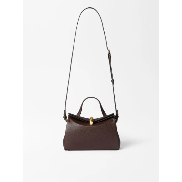 goat leather shoulder bag