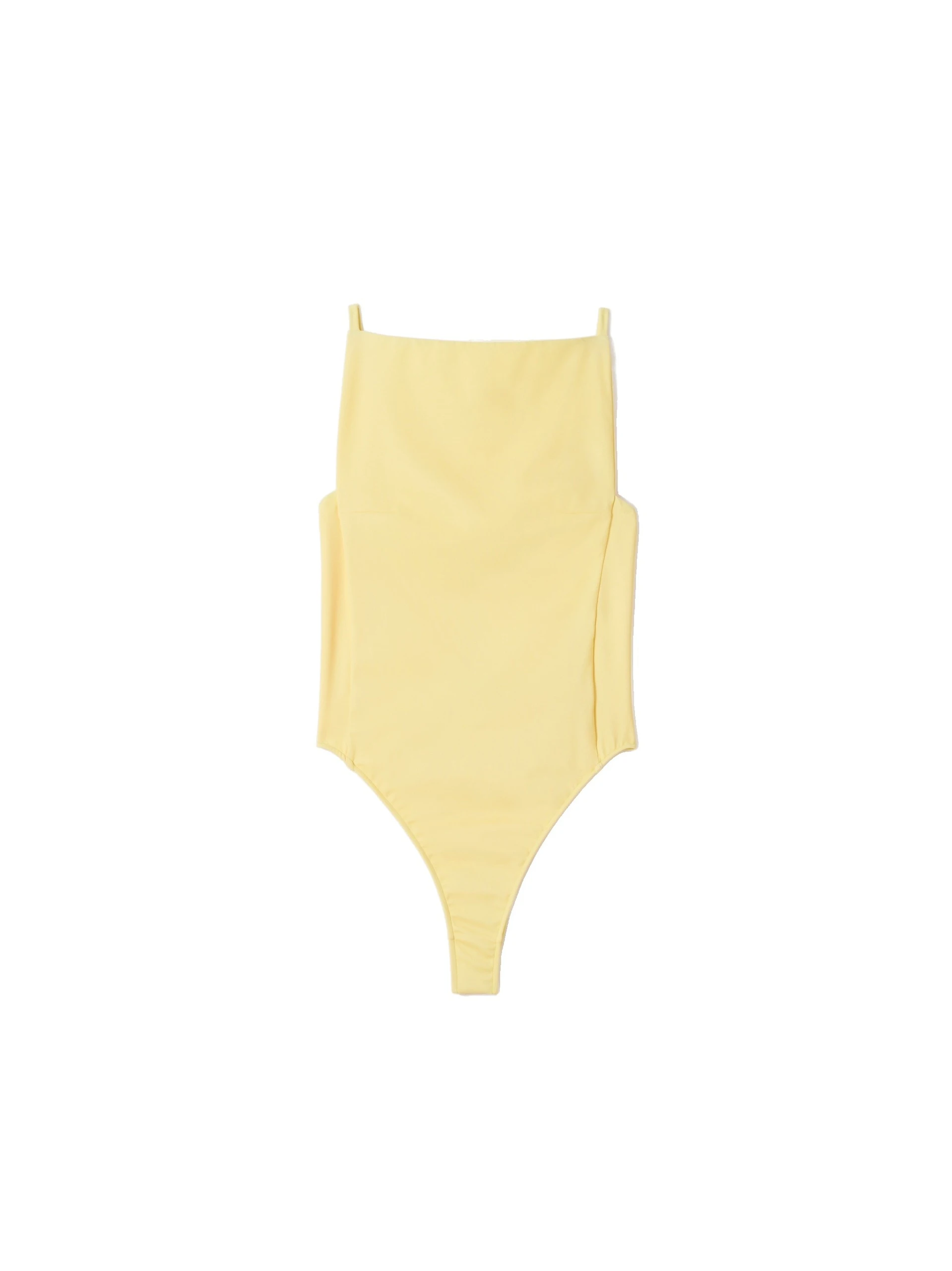 Jacquemus-The-Sole-Swimsuit-in-Yellow-coveti-white Jacquemus Sole Swimsuit swimwear