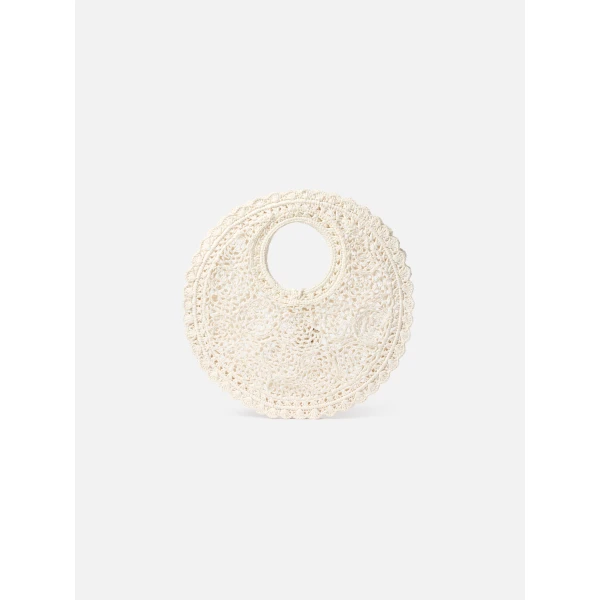 raffia shoulder bag