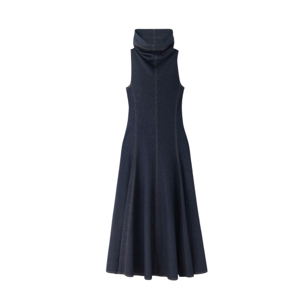 Jacquemus Triangle De-Nimes Denim Dress