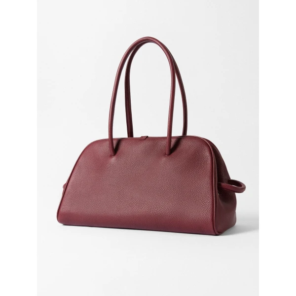 calf leather tote bag