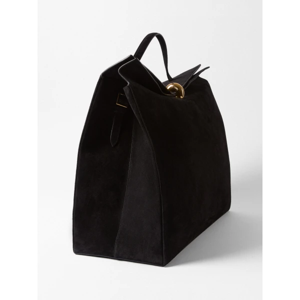 black tote bag