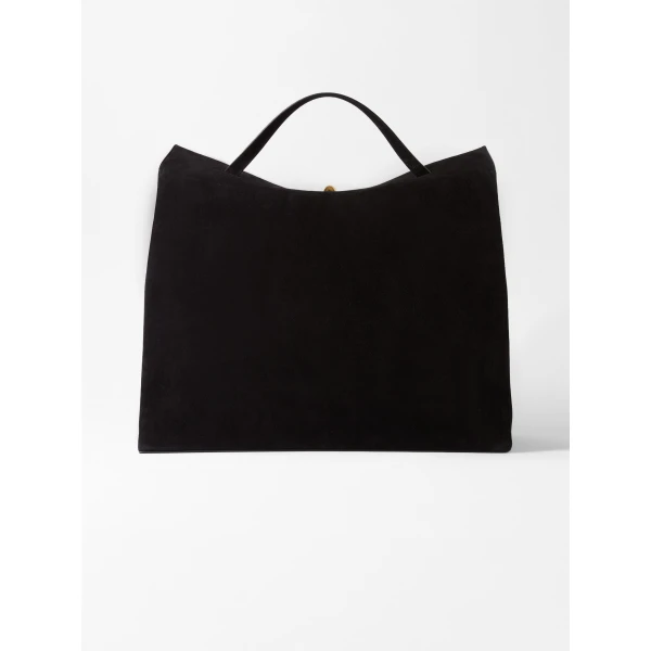 calf leather tote bag