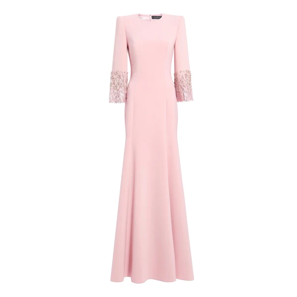 Anita Dress in Pink Pearl