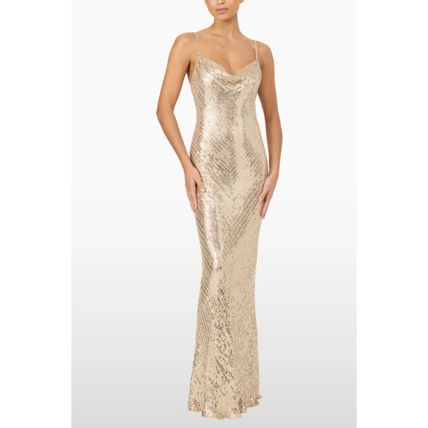Jenny Packham Ariel Dress in Illusion | Evening Gowns | Luxury Shoes 