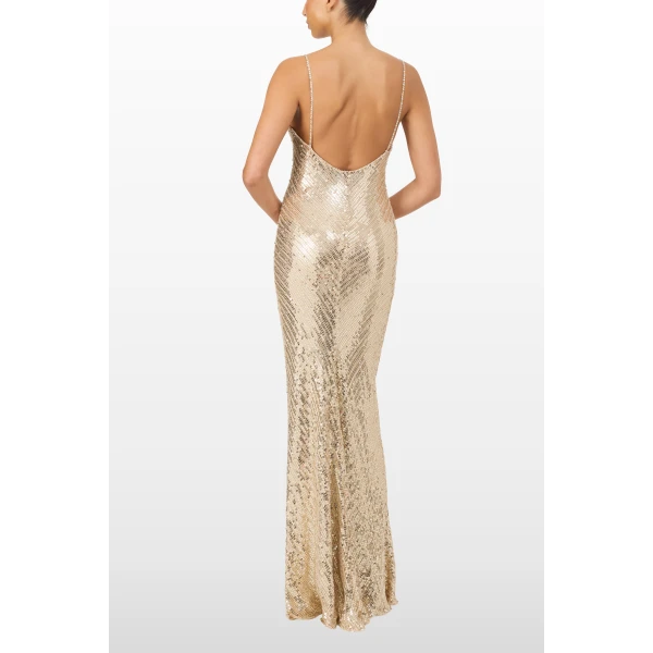 Jenny Packham Ariel Dress in Illusion | Evening Gowns | Luxury Shoes 