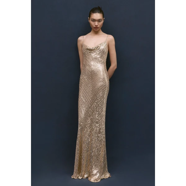 Jenny Packham Ariel Dress in Illusion | Evening Gowns | Luxury Shoes 