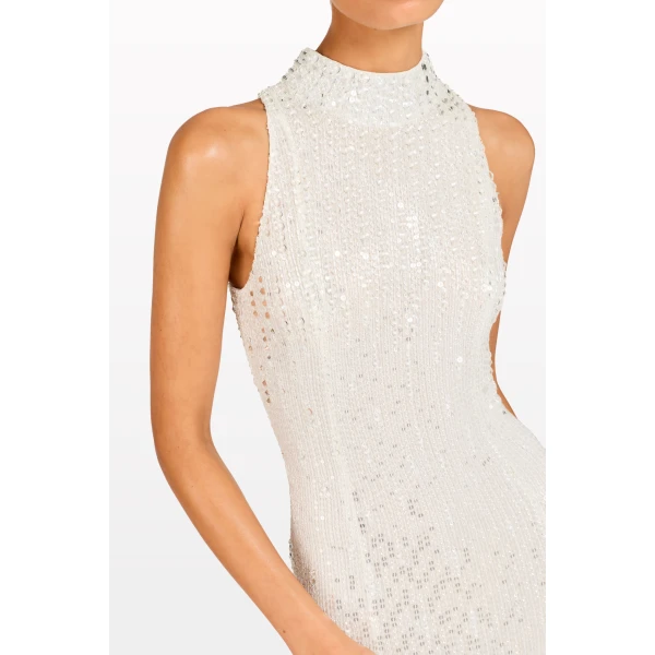 Jenny Packham Benue Dress in Vanilla | Evening Gowns | Luxury Shoes 