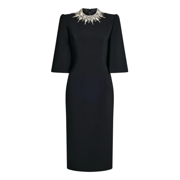 Bibi Dress in Liquorice