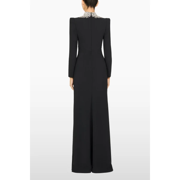 Jenny Packham Chama Dress in Liquorice | Evening Gowns | Luxury Shoes 