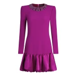 Jenny Packham Countessa Dress in Magenta | Luxury Shoes 