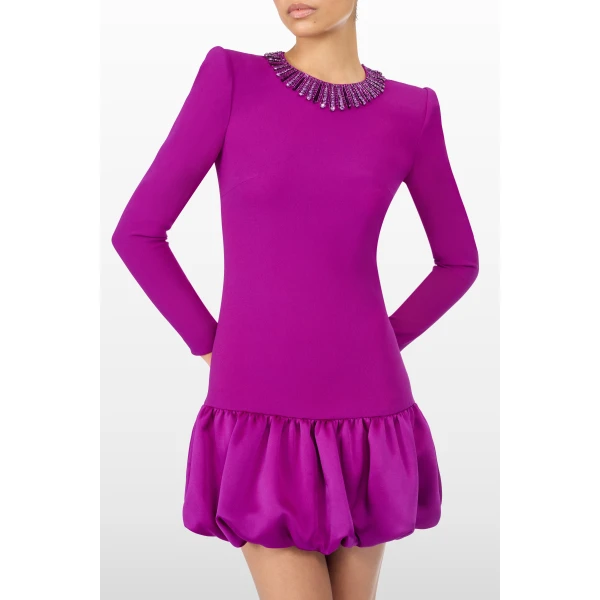 Jenny Packham Countessa Dress in Magenta | Mini Dresses | Luxury Shoes 