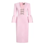 Jenny Packham Debut Dress in Tourmaline Pink | Luxury Shoes 