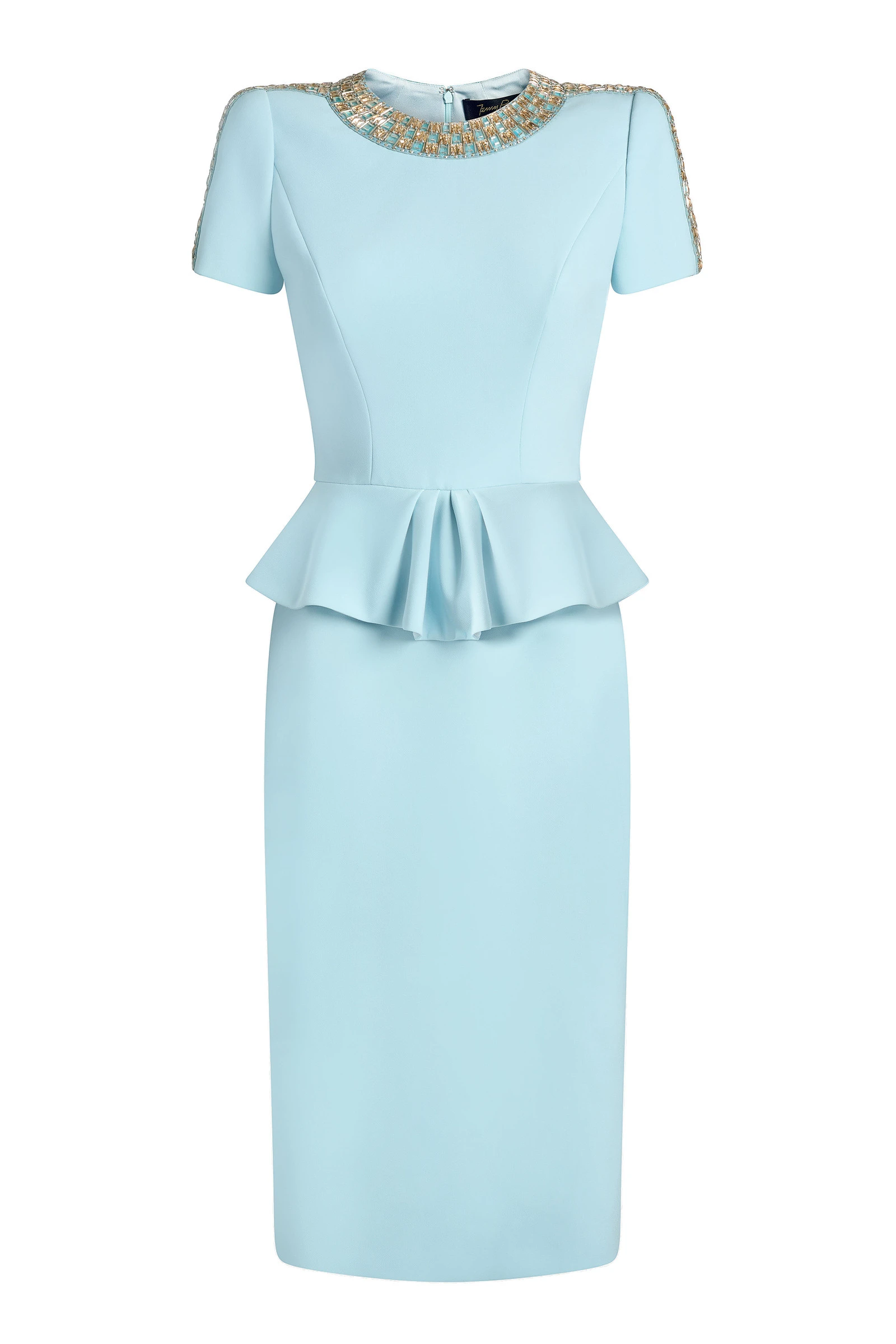 Jenny Packham Dubois Dress in Larimar Blue Jenny Packham Dubois Dress in Larimar Blue | Luxury Shoes
