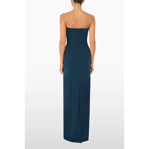 Jenny Packham Estelle Dress in Hawks Eye Blue | Evening Gowns | Luxury Shoes 