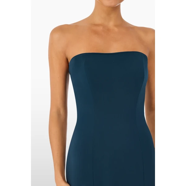 Jenny Packham Estelle Dress in Hawks Eye Blue | Evening Gowns | Luxury Shoes 