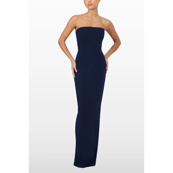 Jenny Packham Estelle Dress in Ink | Evening Gowns | Luxury Shoes 