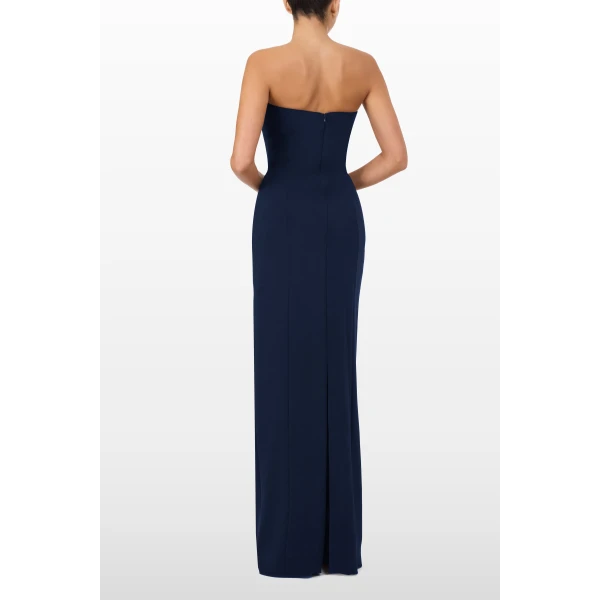 Jenny Packham Estelle Dress in Ink | Evening Gowns | Luxury Shoes 