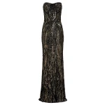 Jenny Packham Euphoria Dress in Liquorice | Luxury Shoes 