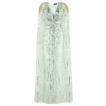 Jenny Packham Gold Rush Dress in Lagoon | Luxury Shoes 