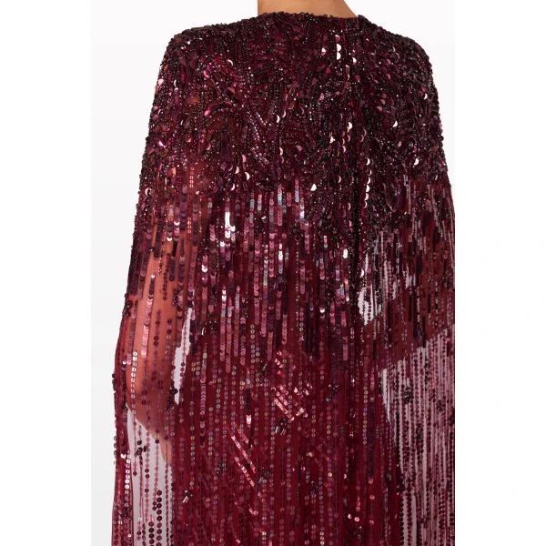 Jenny Packham Gold Rush Dress in Nutmeg | Evening Gowns | Luxury Shoes 