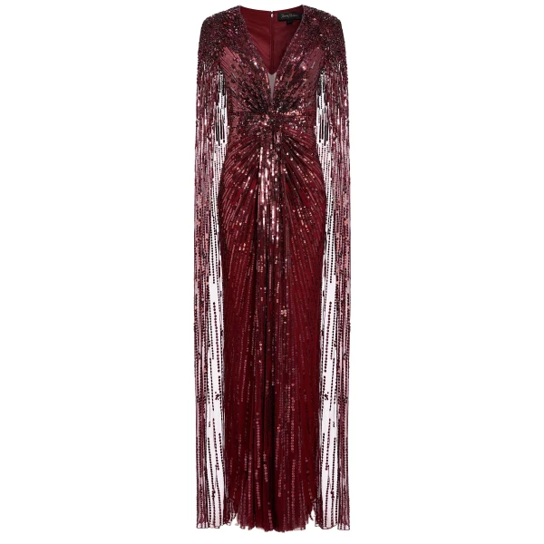 Jenny Packham Gold Rush Dress in Nutmeg | Luxury Shoes 